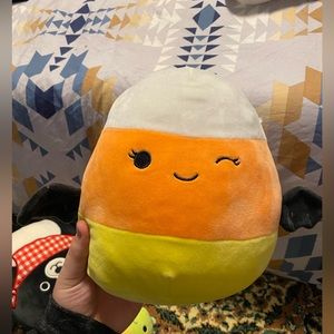 8” candy corn with wings squishmallow